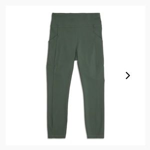 Lululemon Women's Invigorate High-Rise HR Tight Smoked Spruce - Size 4
